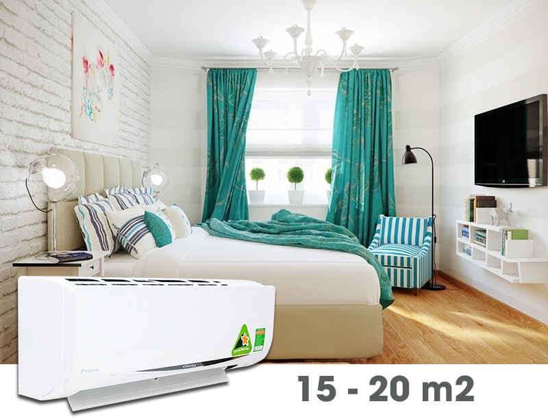Công suất làm lạnh 1.5 HP